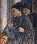 Fra Filippo Lippi, Details of The Celebration of the Relics of St Stephen and Part of the Martyrdom of St Stefano